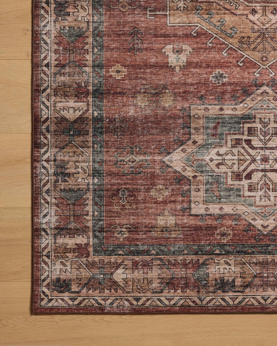 Loloi II Rugs-Anniston Washable-ANS-04-Spice