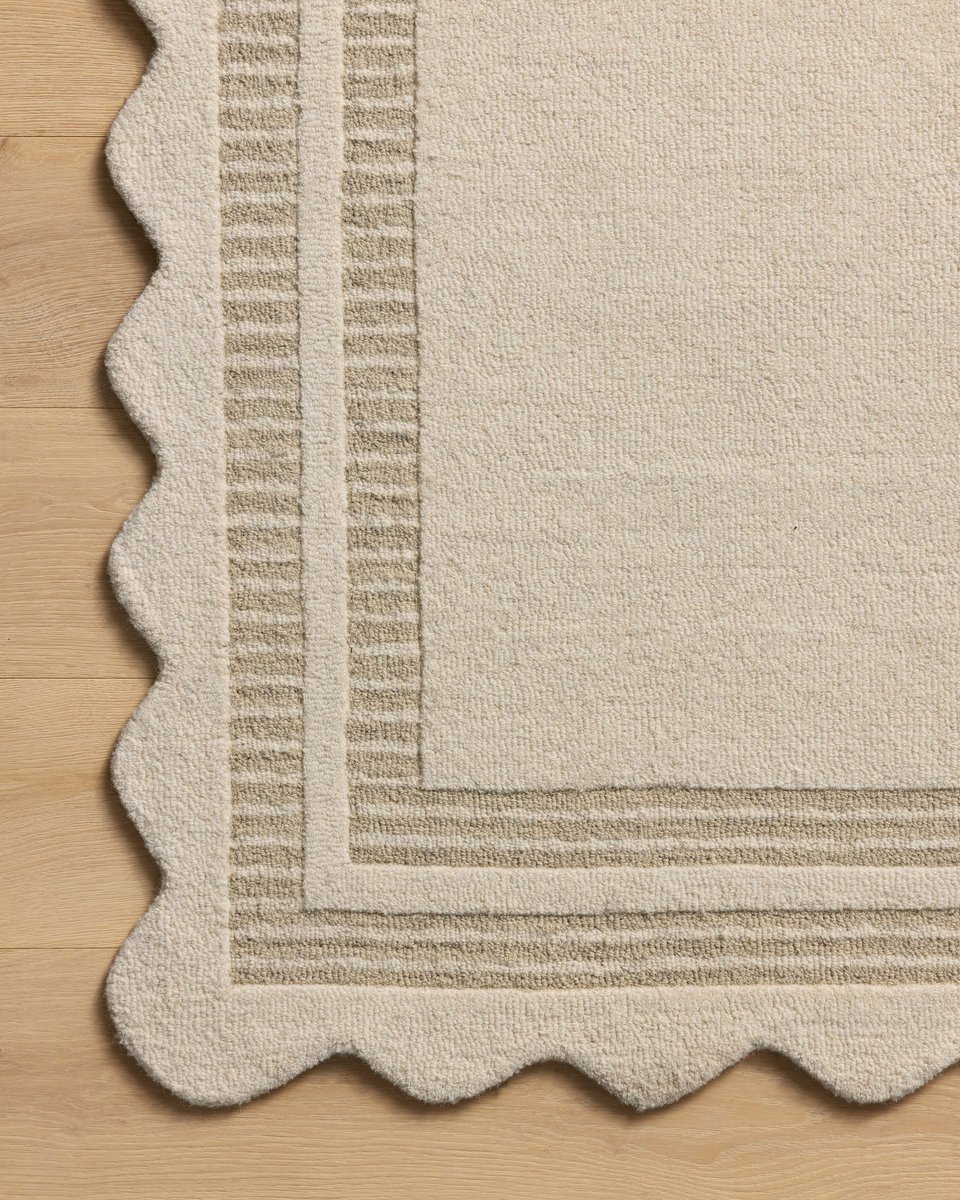 Chris Loves Julia x Loloi-Scottie-SCO-01-Ivory, Grey