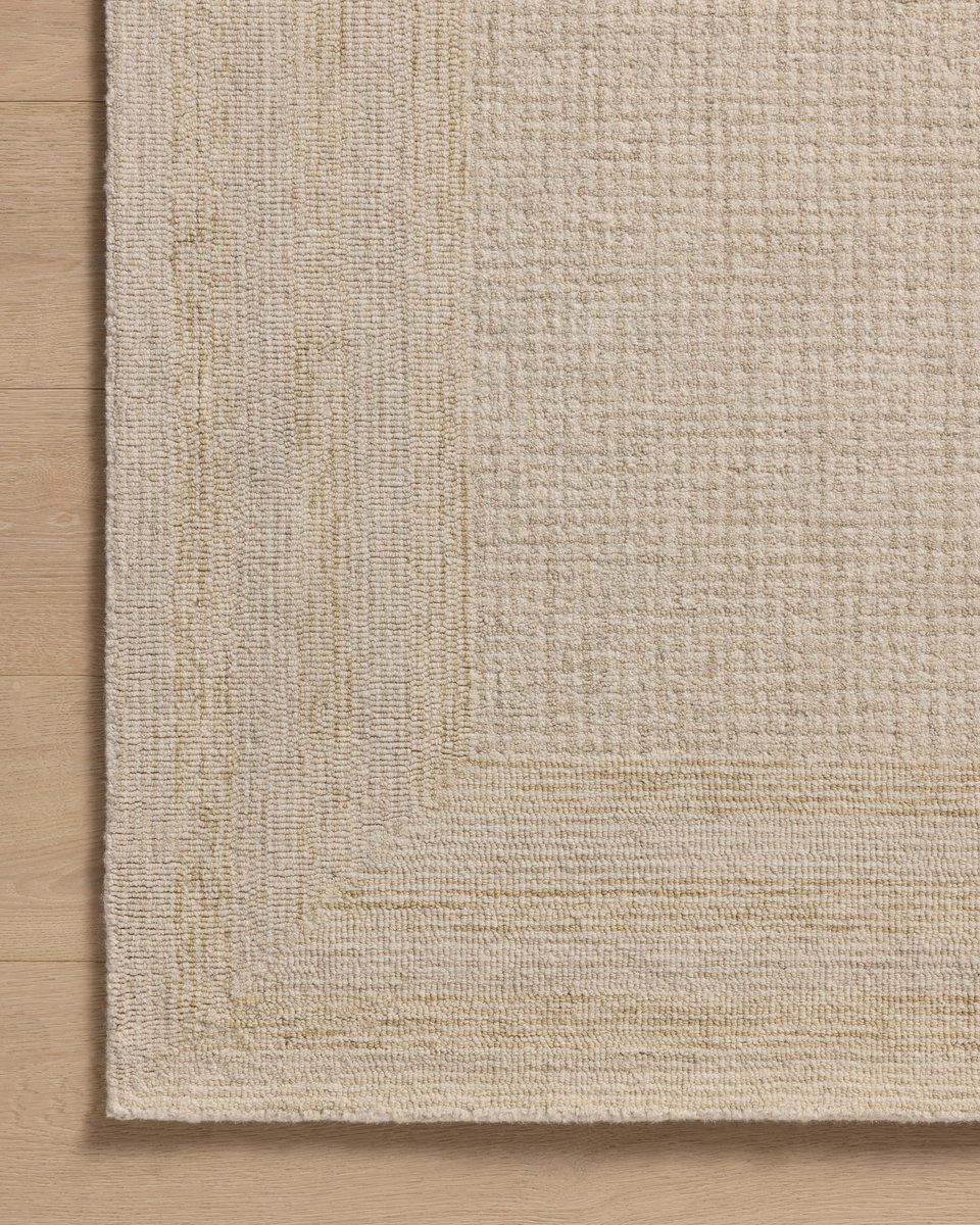 Amber Lewis x Loloi-Windsor-WIN-01-Ivory, Wheat