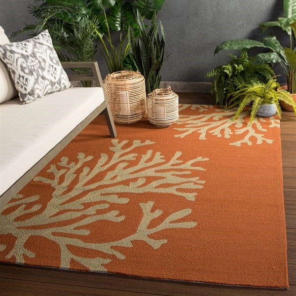 Indoor Outdoor Bough Out Rugs, Nautical Outdoor Rug