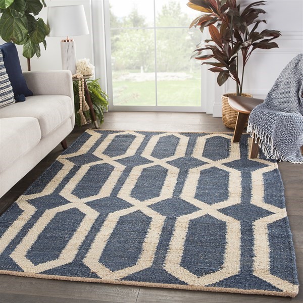 24 Beautifully Blue Living Room Ideas, Rugs To Go With Navy Walls