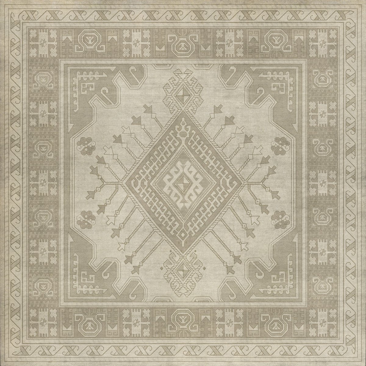 Spicher and Company-Persian Bazaar Vintage Vinyl-Bergama-Beige, Ivory - Azra