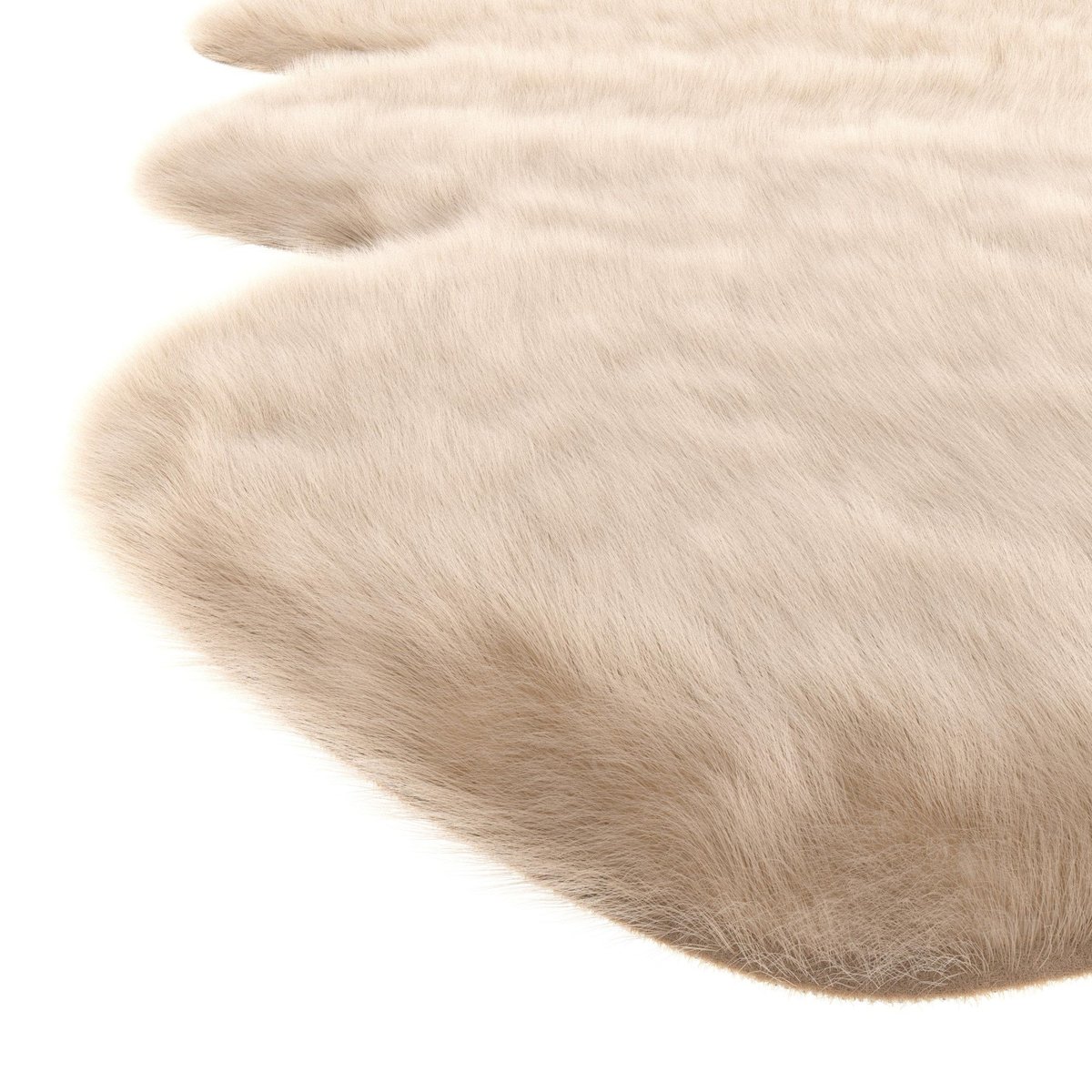 Origins Glamour Faux Fur Rugs | Rugs Direct