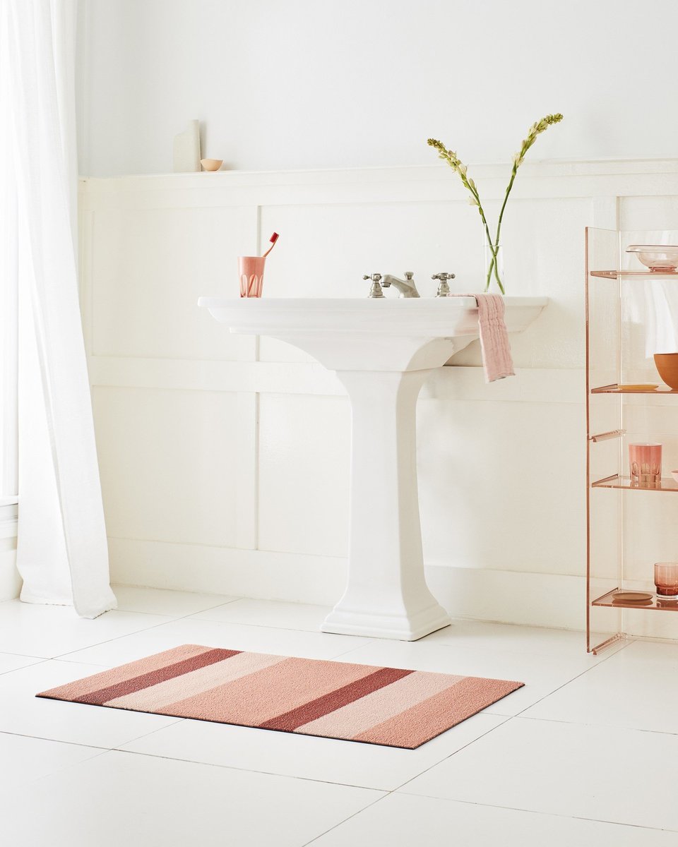 Perfect Pinks - Small Bathroom Decor Ideas