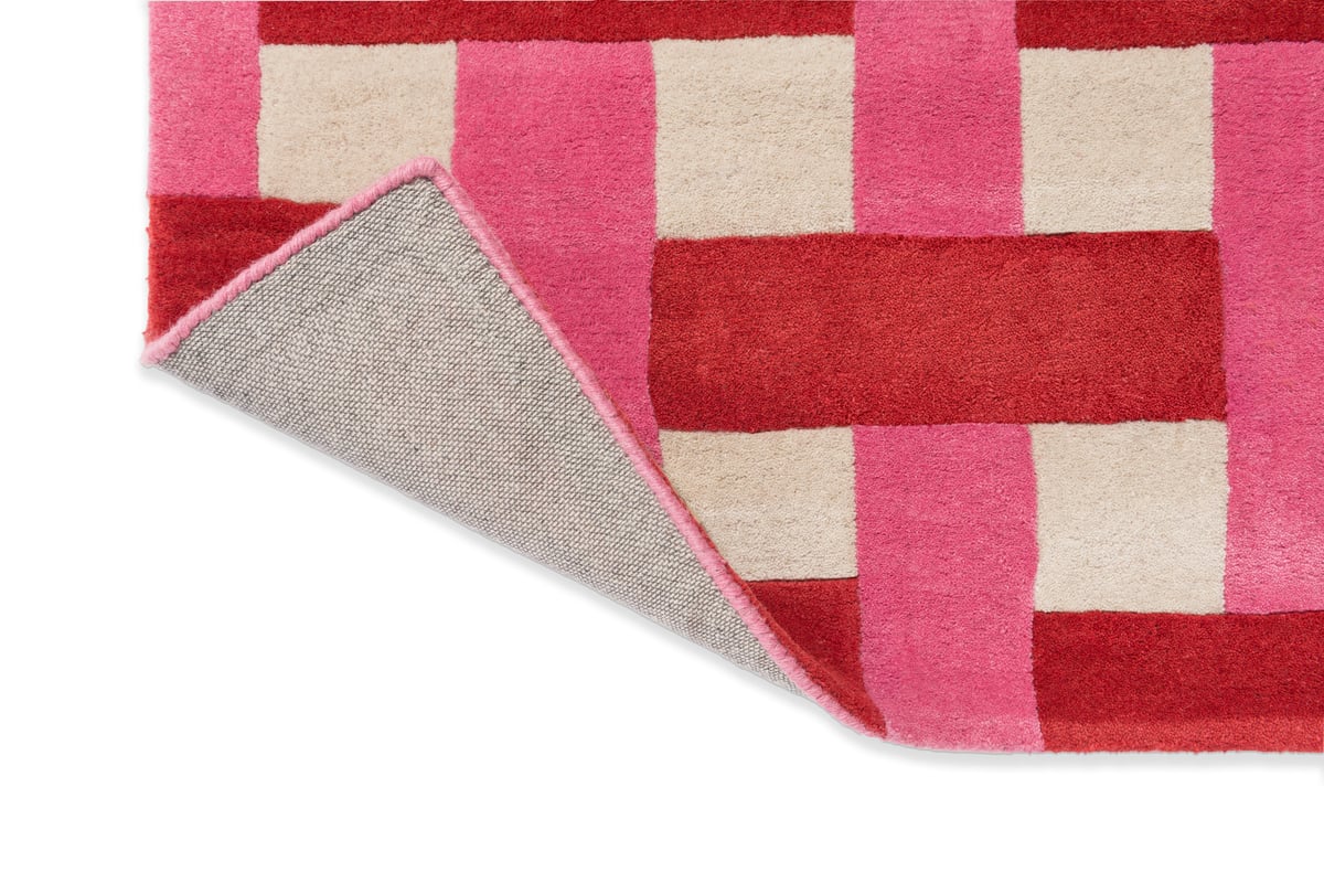 Harlequin x Sophie Robinson-Basketweave-Basketweave-Coral, Rose