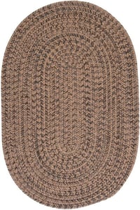 Northshire Multicolor Oval Braided Wool Rug