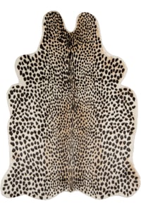Rug USA Leopard Skin Shape 3' x 5' Handmade Tufted 100% woolen Rugs & Carpets