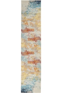 Abstract Contemporary Runner Rugs for Living Room, Hallway Runner Rugs –  Art Painting Canvas