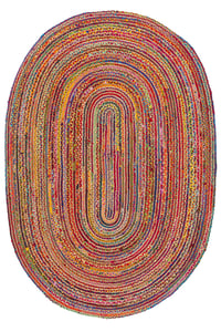 Capel Confetti Oval Rug, Patterned Rugs