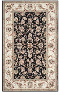 Safavieh Chelsea Collection Area Rug - 4' Round, Black, Hand-Hooked French  Country Wool, Ideal For High Traffic Areas In Living Room, Bedroom (Hk306B  - Imported Products from USA - iBhejo