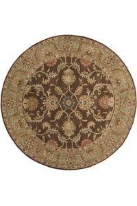 The Best Brown Round Rugs, Light Brown Round Area Rug