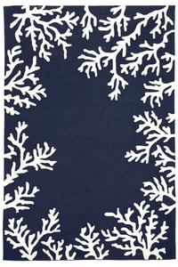 Navy and Coral Area Rugs | Rugs Direct