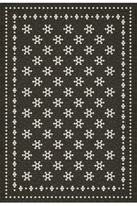 Black and White Dining Room Mat, Oversized Area Rugs, Rug Under Dining Table,  Vinyl Kitchen Table Rugs, Linoleum Floor Mat, Large Floor Rugs -  Norway