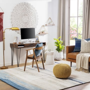 Get the Job Done in Style - 15 Office Rug Ideas