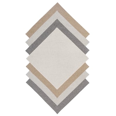 Delano Big Sur Haze Wool Braided Area Rug