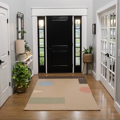 Surface Sand Braided Outdoor Area Rug
