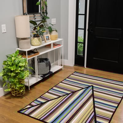 Vegas Color Me Bad Braided Outdoor Area Rug