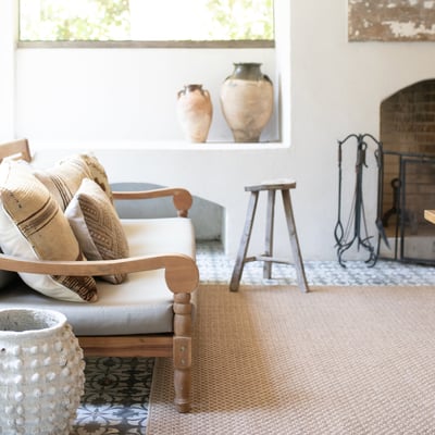 Karavia 2160X Sand Outdoor Area Rug