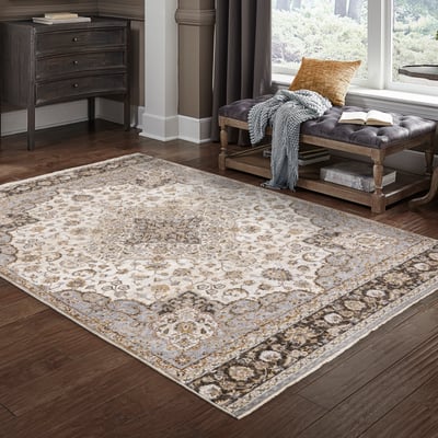 Maharaja 660J Ivory Area Rug