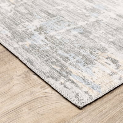 Myers Park Printed MYP-11 Beige/Grey Area Rug