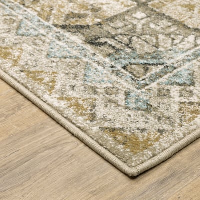 Venice 1104 Grey/Blue Area Rug