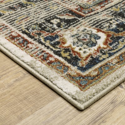 Venice 54 Beige/Blue Area Rug