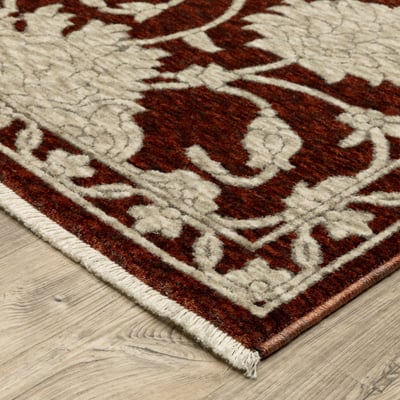 Capella CAP-08 Red Area Rug