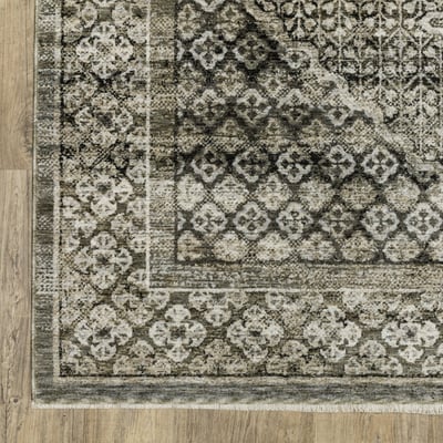 Chamberlain CH-02D Grey Area Rug