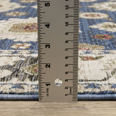 Hastings HA-06 Blue/Ivory Area Rug