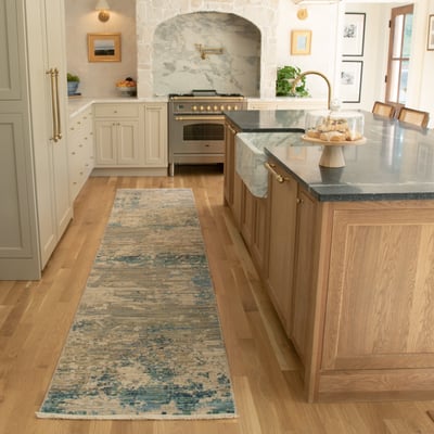 Soleri SOL-07 Beige/Blue Wool Area Rug
