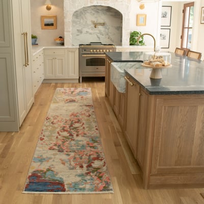 Soleri SOL-09 Beige/Red Wool Area Rug