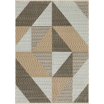 Echo ECH04 Beige/Grey Area Rug