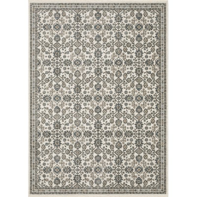 Echo ECH06 Ivory/Blue Area Rug
