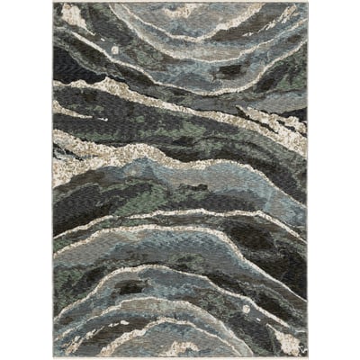 Echo ECH12 Blue/Green Area Rug