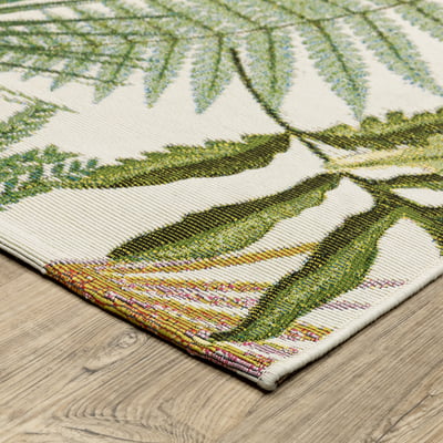 Naples 1091X Green/Ivory Outdoor Area Rug