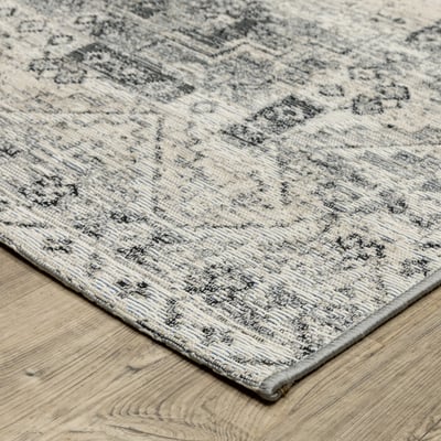 Naples 1346Z Grey/Ivory Outdoor Area Rug