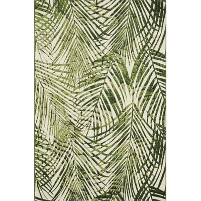 Naples 1572X Green/Ivory Outdoor Area Rug