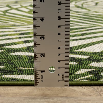 Naples 1572X Green/Ivory Outdoor Area Rug