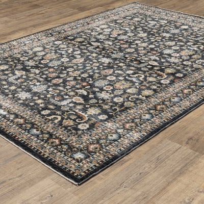 Eliana ELI04 Blue Area Rug