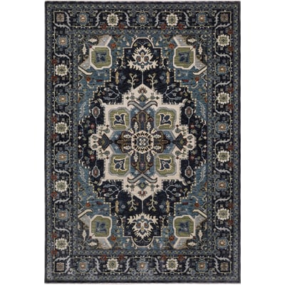 Eliana ELI09 Blue Area Rug