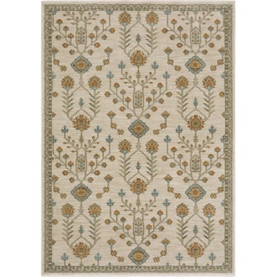 Maeve MAE07 Beige/Rust Area Rug