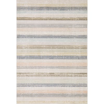 Cavett CAV08 Ivory Area Rug