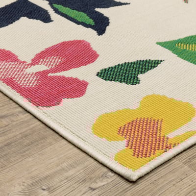Havana HAV02 Ivory Outdoor Area Rug