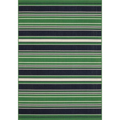 Havana HAV05 Green/Navy Outdoor Area Rug