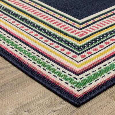 Havana HAV06 Navy Outdoor Area Rug