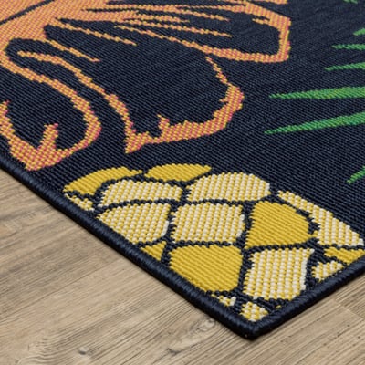 Havana HAV07 Navy Outdoor Area Rug