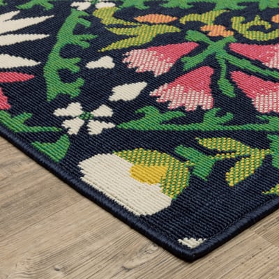 Havana HAV09 Navy Outdoor Area Rug
