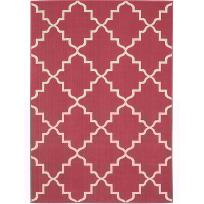 Havana HAV11 Pink/Ivory Outdoor Area Rug