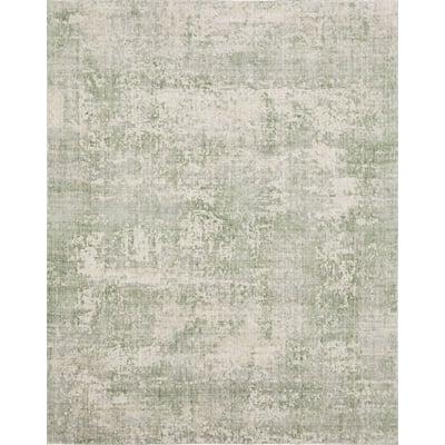 Solstice SLS02 Green/Grey Wool Handmade Area Rug