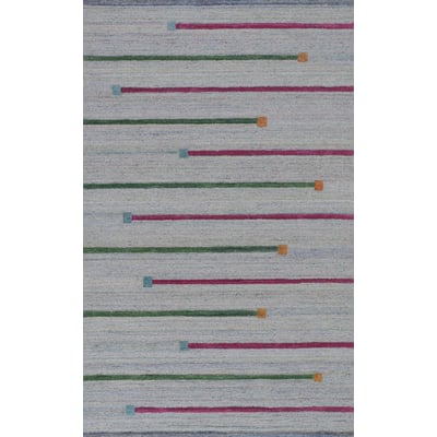 Ainsley 10308 Blue/Pink/Green Hand-Tufted Outdoor Area Rug